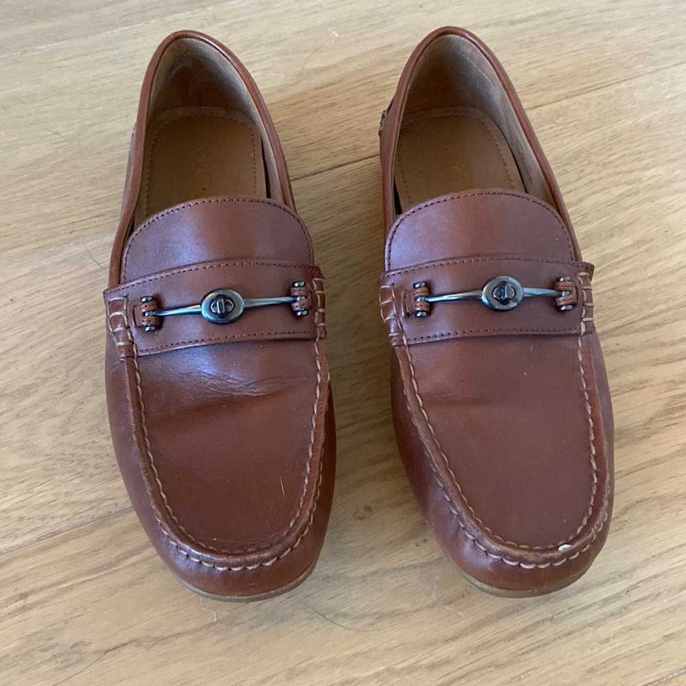 Men’s coach loafers. NEW and unworn